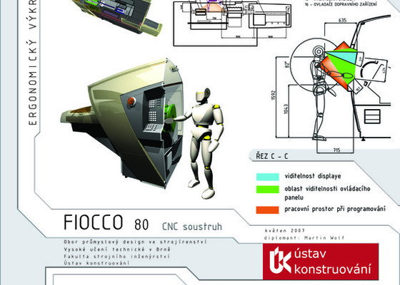 Design CNC soustruhu