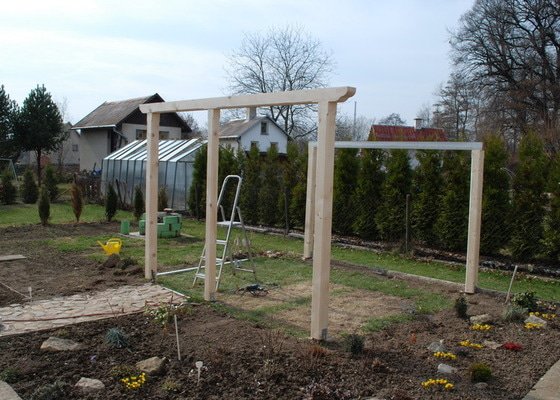 Pergola, altán 3,5x3,5m