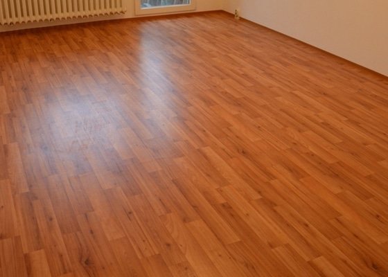 Položení PVC 30 m2 + olištování