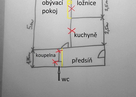 Kompletní rekonstrukce bytu 1+1 (37m2)