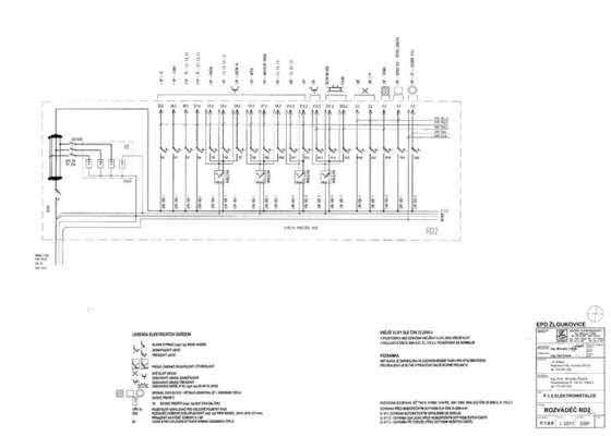 Elektroinstalace rodinneho domu - stav před realizací