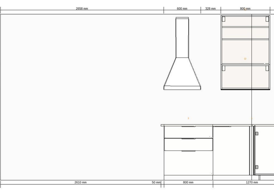 Zednicko-elektrikářské práce pro přípravu před montáží kuchyňské linky ikea