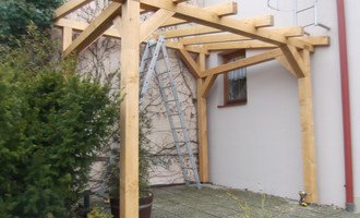 Drevena pergola