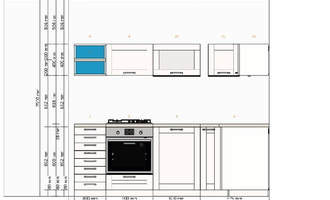 Montáž kuchyně IKEA - stav před realizací