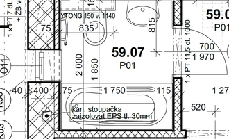 Nová koupelna komplet - stav před realizací