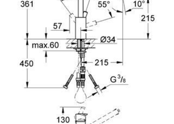 Výměna kuchyňské baterie GROHE + instalace