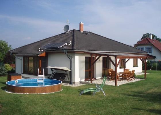 Šikmá dřevěná pergola 3 x 5 m