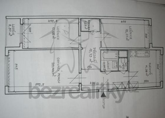 Rekonstrukce bytu 3+1 74 m