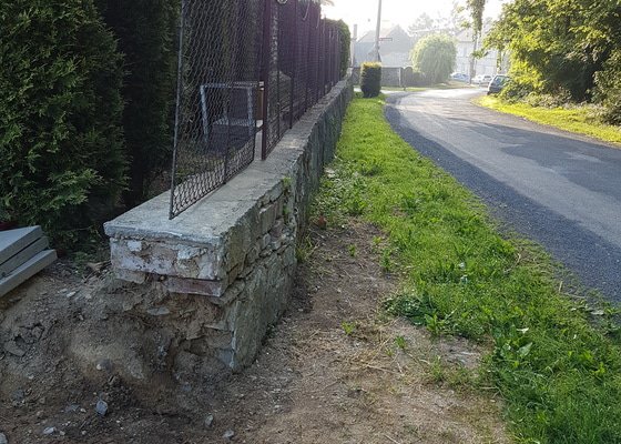 Rekonstrukce oplocení GABION