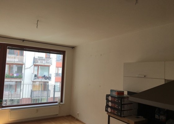 Vymalování garsoniéry cca 28m2