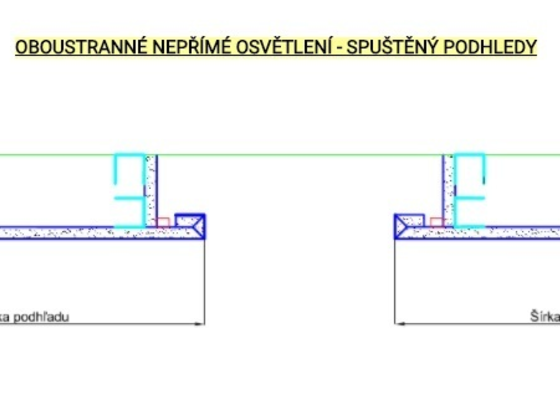 Sádrokartonové podhledy