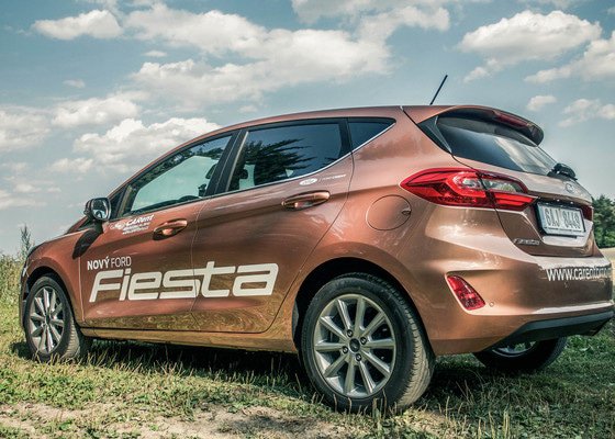 Reklama na nový Ford Fiesta