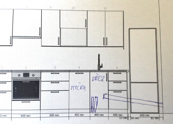 Instalatérské práce - příprava na kuchyň