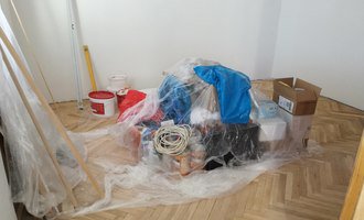 Renovace parket - stav před realizací