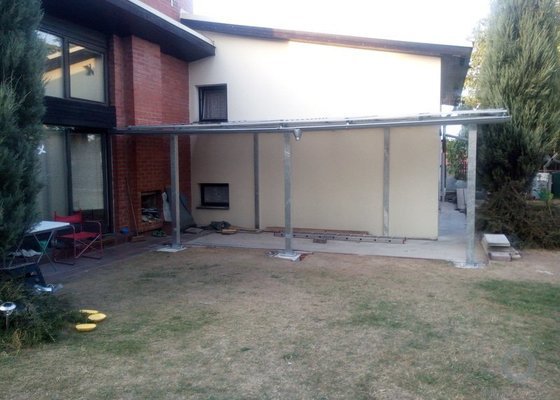 Pergola 6x2,60 m