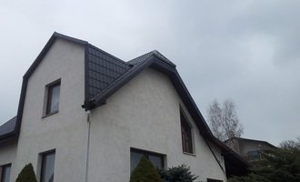 Výměna střechy a vybudování arkýře pro koupelnu