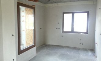 Tenkovrstvé sádrové omítky 450m2