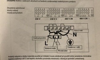 Zapojení elektrotrouby s varnou deskou, zapojení zásuvek a další elektropráce - stav před realizací