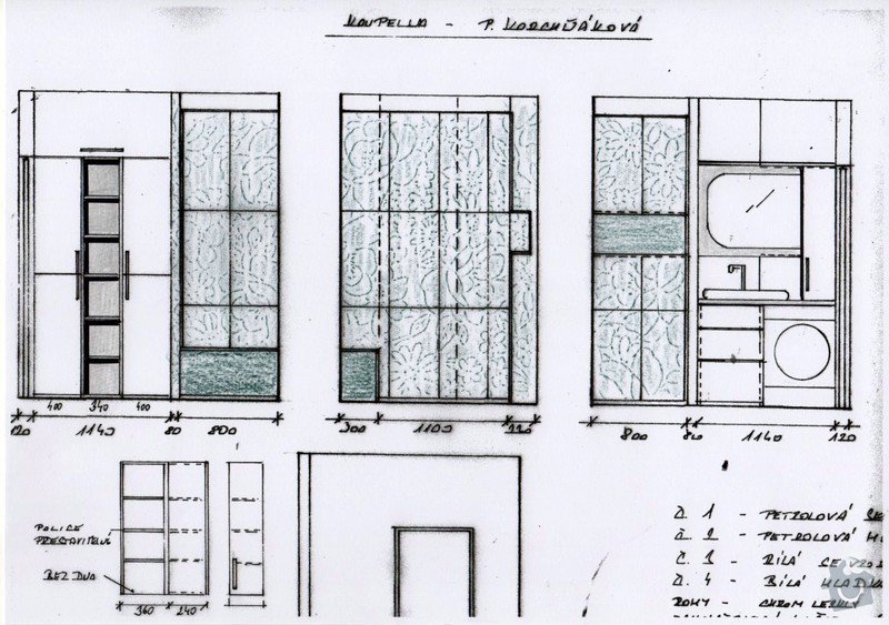 Rekonstrukce bytu 2+1 v paneláku: Kladečák