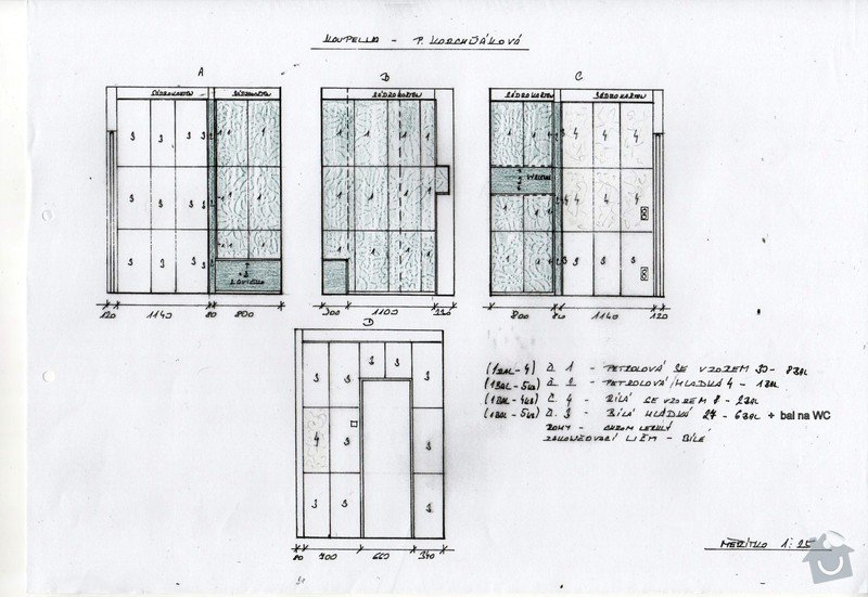Rekonstrukce bytu 2+1 v paneláku: Kladečák