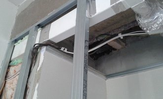 Instalace odkouření ke kondenzačnímu kotli - stav před realizací