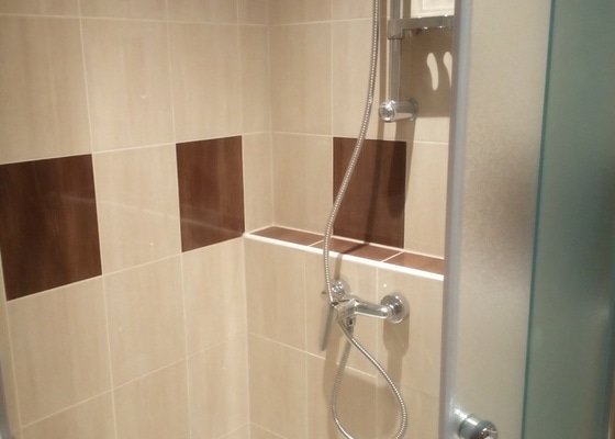 Renovace koupelny a WC v paneláku, Plzeň - Bolevec