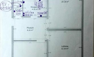 Elektroinstalace: Projekt, revize, zapojení rozvaděče - stav před realizací