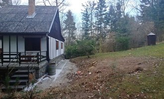 Pergola + podlaha + beton - stav před realizací