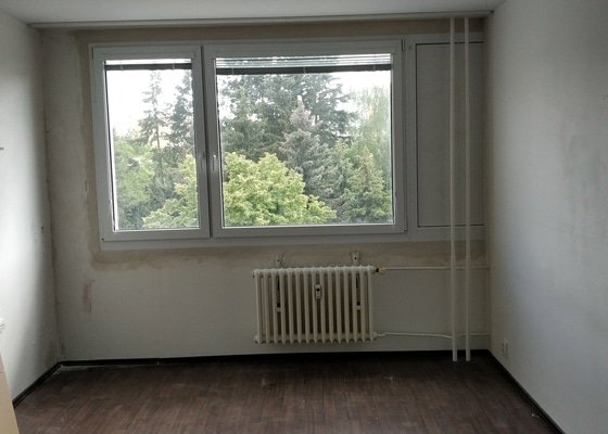 Vymalování bytu a oprava omítky (místně)