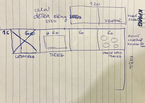 Montaz kuchyne IKEA Knoxhult vc. spotřebičů