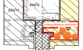 Renovace parketové podlahy 26m2 - stav před realizací