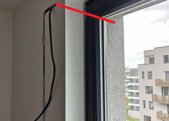 Vyvedení elektroinstalace skrze fasádu (4x vrtání cca 30cm)