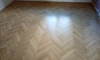 Broušení parket (3 pokoje, 45 m2)