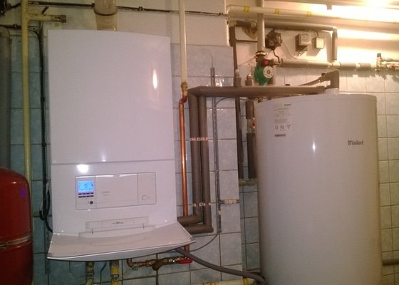 Montáž kondenzačního kotle Vaillant VU 306/5-5 ecoTEC plus