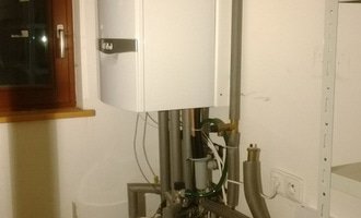 Montáž kondenzačního kotle Vaillant VU 256/5-5 ecoTEC plus