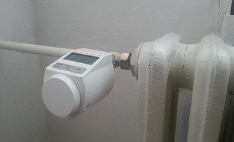Výměna termostatické hlavice (2x)