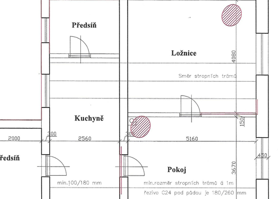 Statika a návrh opravy