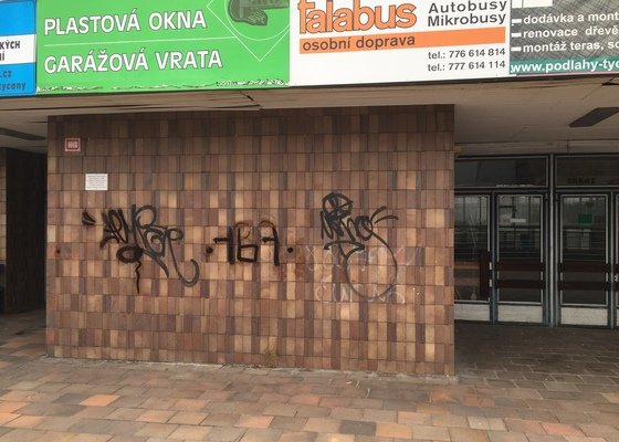 Odstranění graffiti