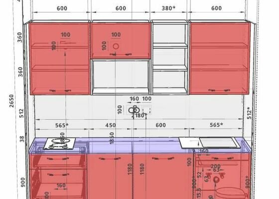 Vodařská práce, příprava pro kuchyň na míru - stav před realizací