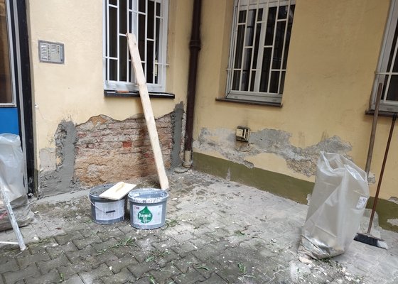 Renovace vnitrobloku činžovního domu