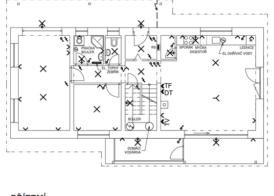 Elektroinstalace pro novostavbu RD