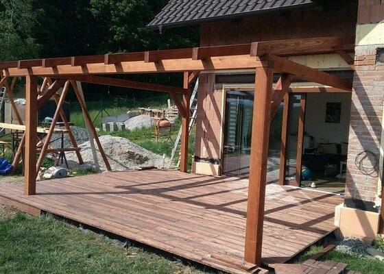 Pergola a terasa