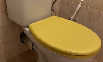 Instalace WC - stav před realizací