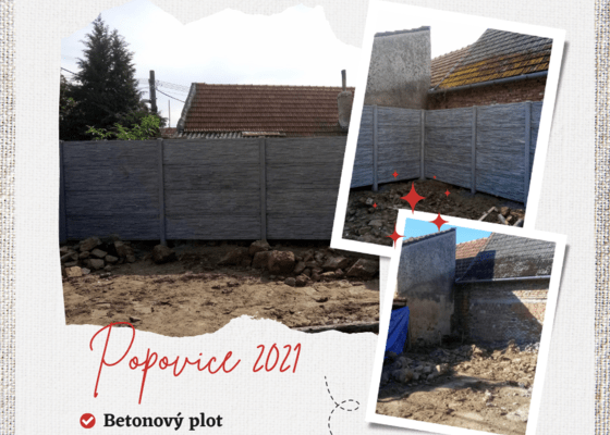 Betonový plot