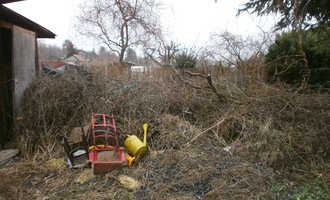 Celková revitalizace zahrádky - stav před realizací