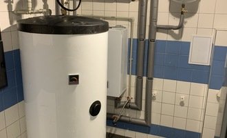 Instalace 300l bojleru Dražice a elektrokotle Protherm