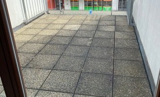 Oprava izolace střešní terasy 10,5 m2 Praha Modřany - stav před realizací