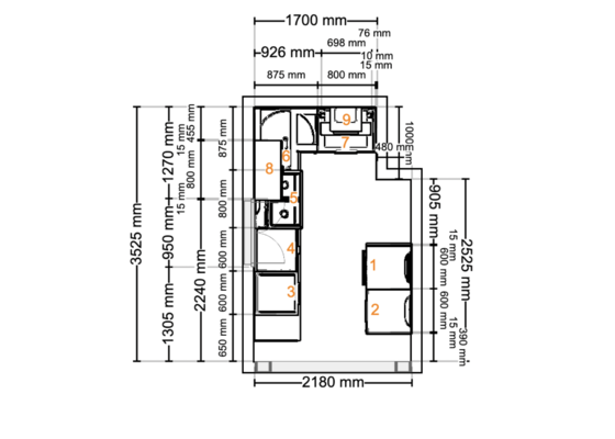 Montáž kuchyně IKEA