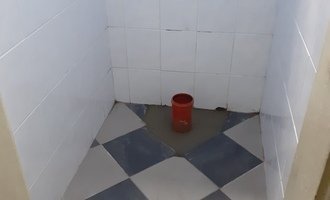 Instalace WC - stav před realizací