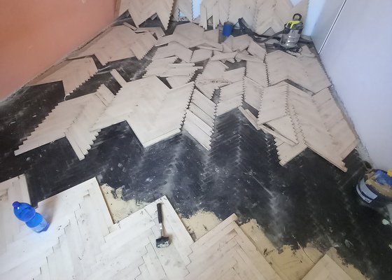 Renovace dřevěných parket